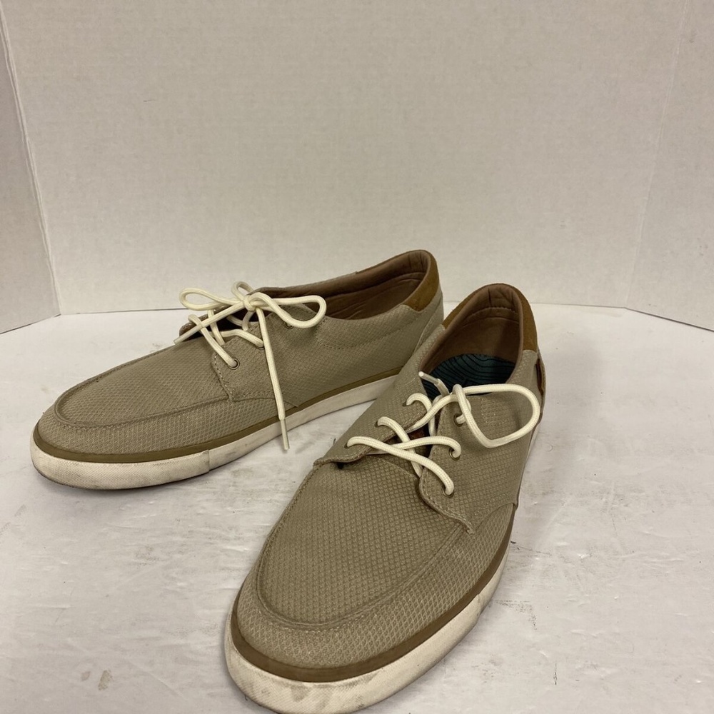 REEF Men's Deckhand 3 Tx Sneaker Sz 11 Tan